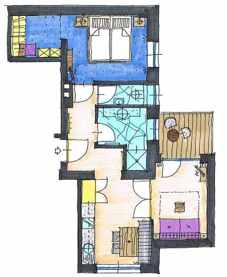 Appartement Haus Steissbach à Sankt Anton am Arlberg Extérieur photo